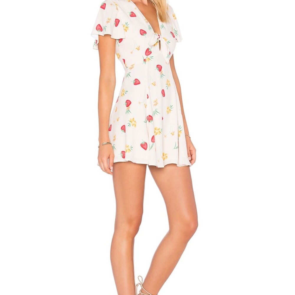 Privacy Please Berry Floral Dixie Mini Dress
